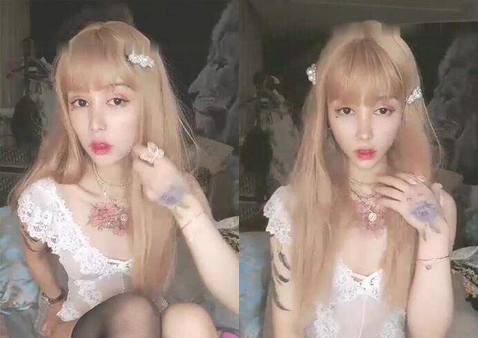 长相甜美高颜值纹身萌妹子换装自慰诱惑假屌口交玻璃棒抽插高潮喷水穿上肉丝跳蛋振动棒多种道具