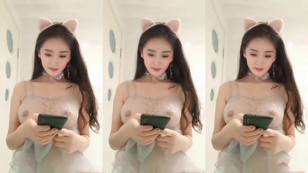 AI换脸杨幂风骚直播自慰，超真实淫叫高潮不断