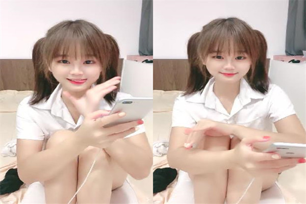 卡哇伊18萝莉萌妹双马尾甜美一线天微毛肥穴非常会玩肛塞尾巴掰穴浴室假屌猛插