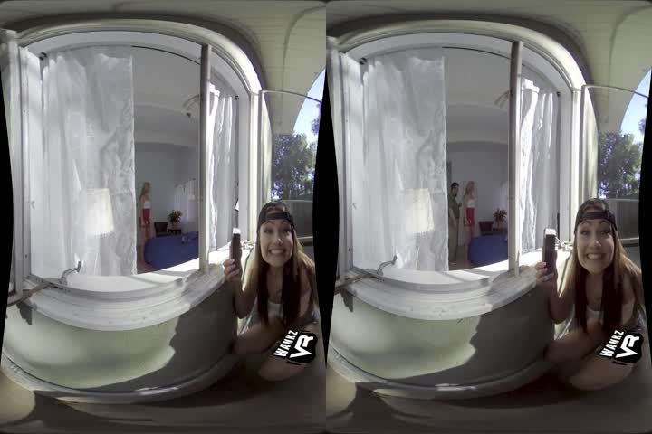 18VR.com Birtay Surprise Threesome By Lesbians Katrin Tequila And Katy Sk81