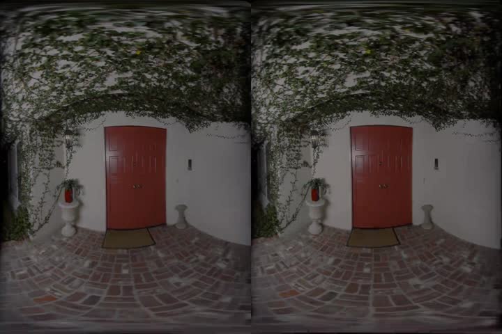 Tattooed blonde teen comes out of the shower for a nice fuck in VR