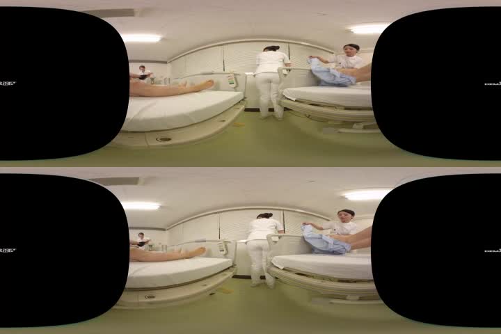 R1[视点移动完全客観VR]手コキクリニック 手淫-性交研修