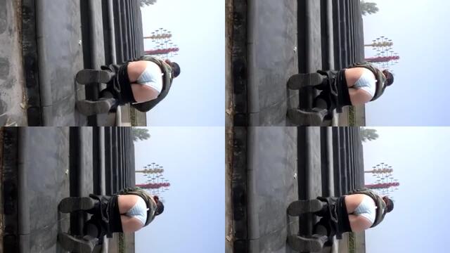 微博萌妹@呆萌橘子醬–公園露出視頻+圖片[30P6V] sp (4)