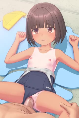 3DCG loli cunny~custom udon~プールで2~プールで2-半脱ぎ~Pool2 Half