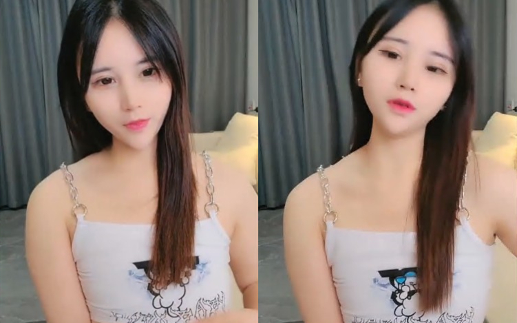 美女找健身教练上门指导勾搭短裙丁字裤抬腿动作