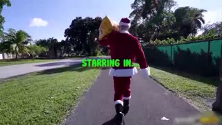 掏出肉棒的圣诞老人