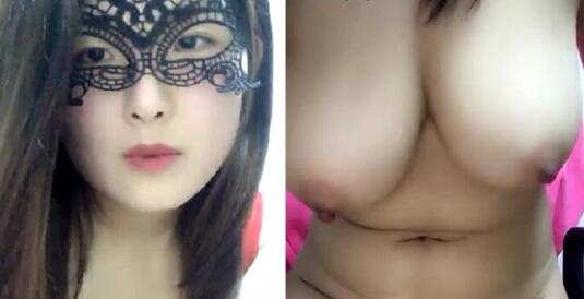 氣賍巨乳主播洋裝底下竟然沒穿內褲掀起來就直接浪玩小穴