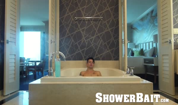 A hunk man wanted to make his dick bigger and massage it55