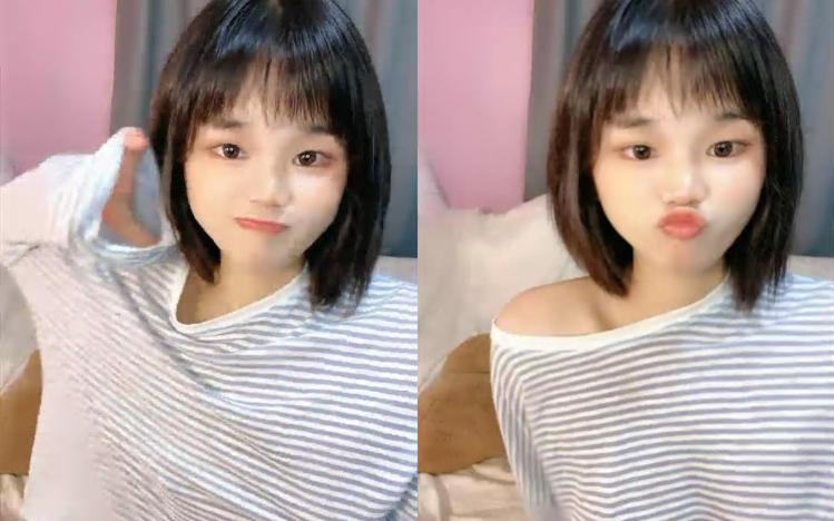 超卡哇伊学生妹周末和小男友