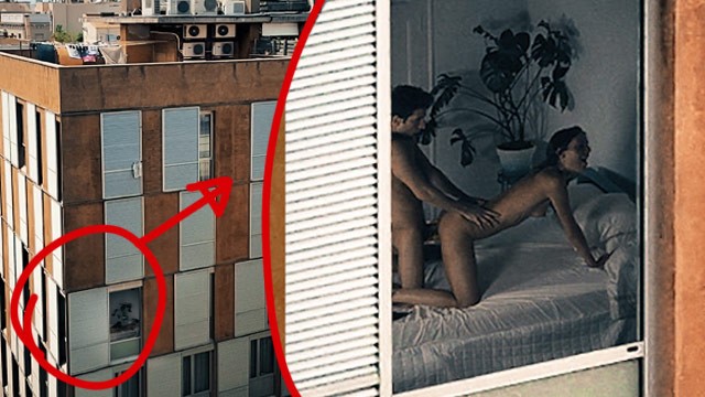 邻居在隔离期间抓到我们做爱并拍了一段视频！！