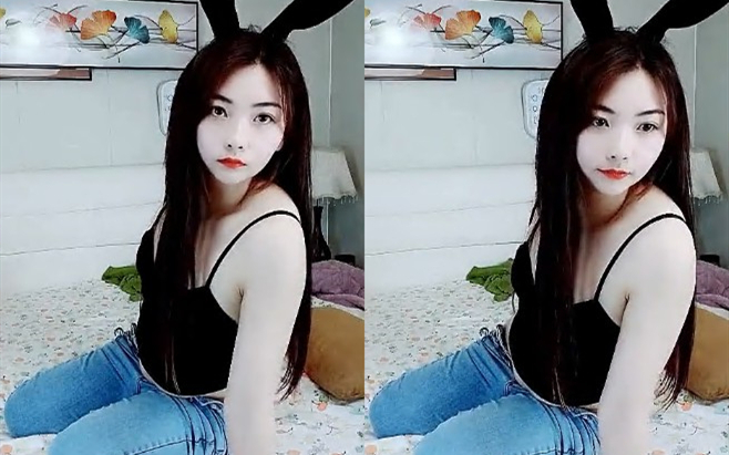 极品瑜伽教练肤白貌美牛仔裤情趣挑逗