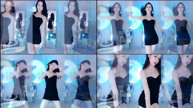 虎牙主播 極品性感舞姬 李飄飄 直播 黑絲連體情趣、開檔襪、特寫大屁股 騷舞誘惑 Part 3 (44)