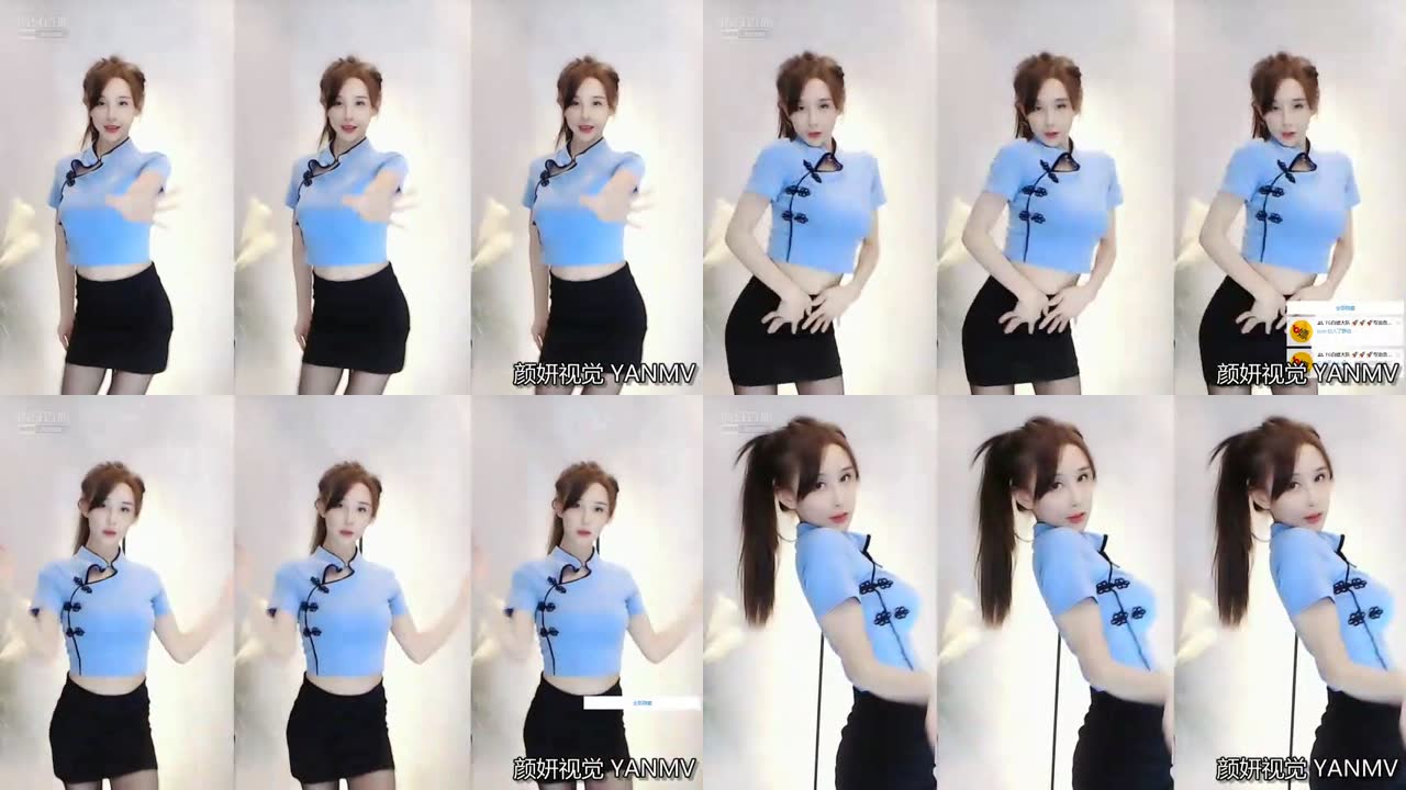 虎牙主播 高顔網紅性感舞姬 奇領心er 直播熱舞誘惑 Part 24