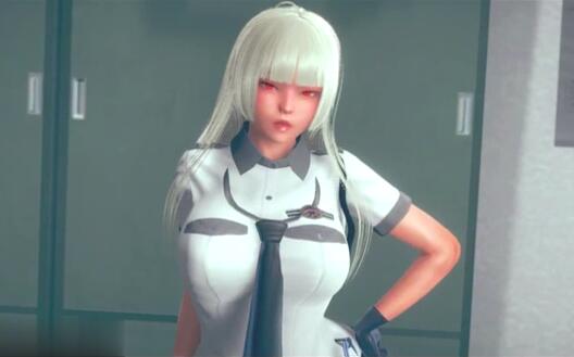 3D档案室里惨叫连连的豪乳尤物