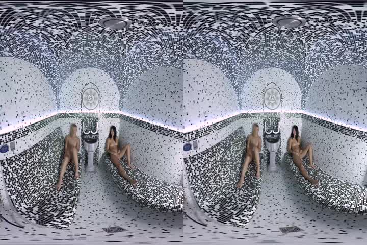 18VR.com Birtay Surprise Threesome By Lesbians Katrin Tequila And Katy Sk9