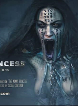 新版神鬼傳奇 Cosplay Yenna Black The Mummy Princess