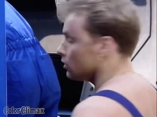 girl satisfied in the truck …