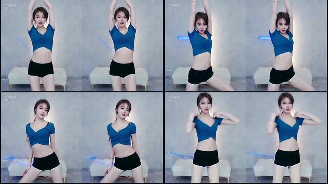 虎牙主播 高顔極品性感舞姬 伊然 直播 美腿短褲、丁字褲 騷舞誘惑 Part (6)