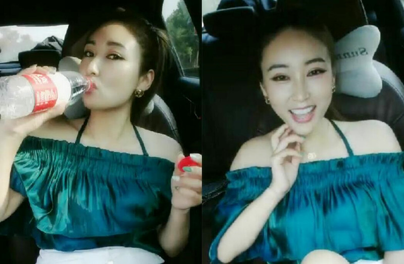 马尾大奶少妇和炮友驾车户外自慰车内露奶跳蛋塞逼快速拉扯揉搓呻吟娇喘非常诱人