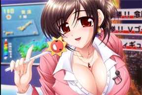 OVA おしゃぶりアナウンサー ＃1 魔法のザーメン