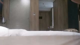 御女范黑丝紧身裙性感美女酒店上门服务