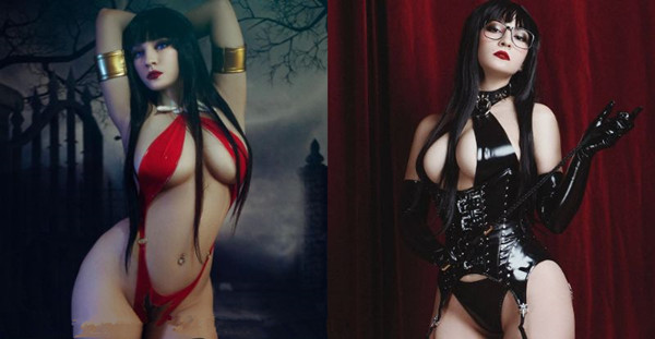 3D豪乳蒂法为你表演用大奶夹射大屌