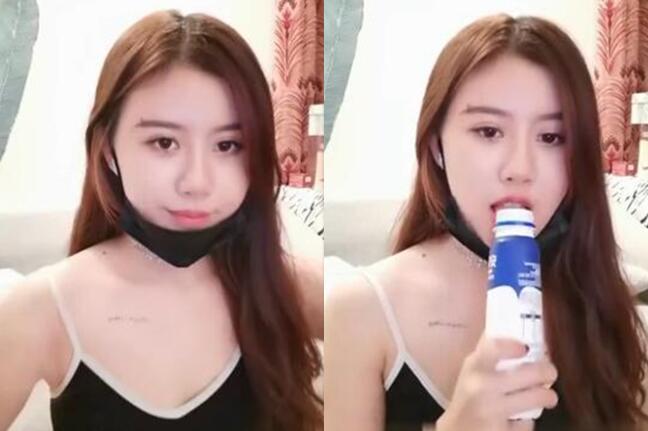 甜美兔牙妹子道具自慰全裸沙發上按摩器震動逼逼呻吟嬌喘誘人