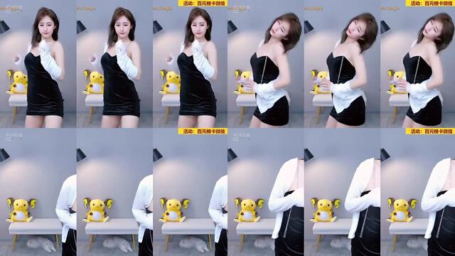 虎牙主播 高顔值極品 可愛的潇醬 (林潇潇) 直播熱舞誘惑 Part 4