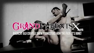 Shy Babe Learns How to Ride Old Cocks