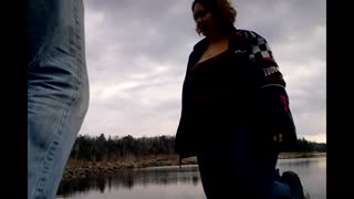 Back to nature with a bbw
