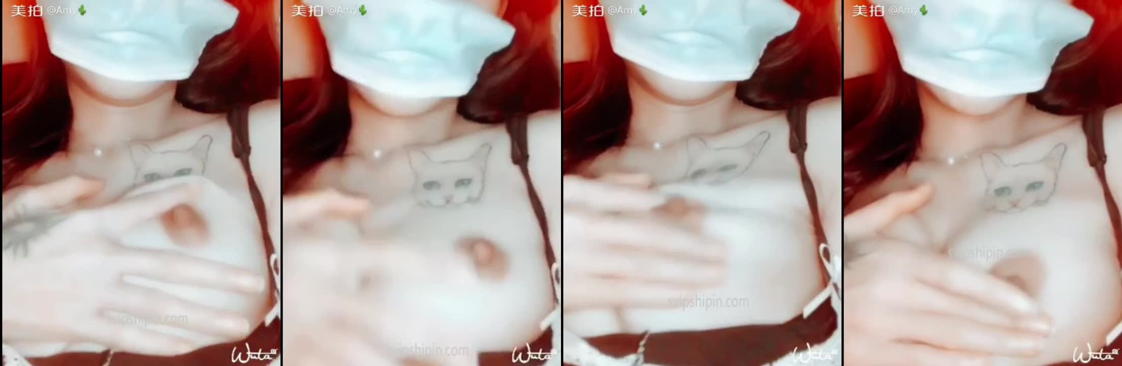 極品女神Amy最新露臉高潮噴水微信福利36部明星顔值超模身材 Part (16)