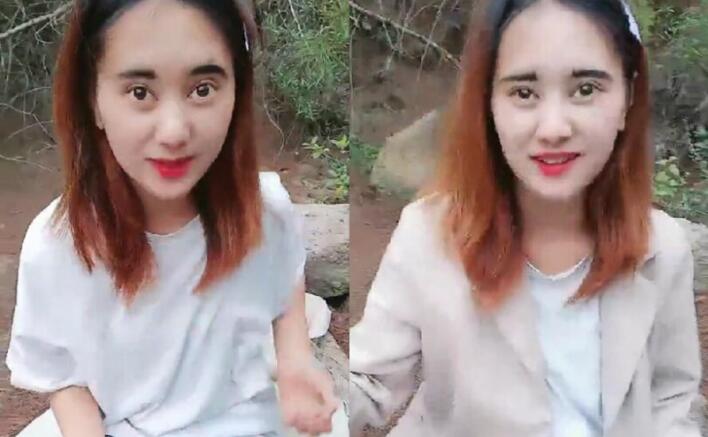 跟朋友一起出来游玩在一处背人的地方被渣男玩弄