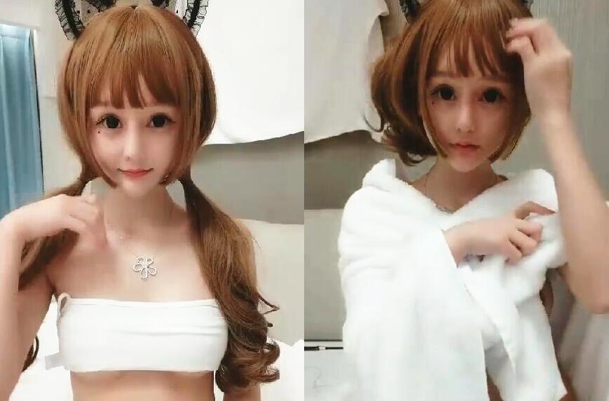 Babygag骚气网红脸妹子和炮友啪啪双马尾黑丝翘起大屁股后人骑乘猛操