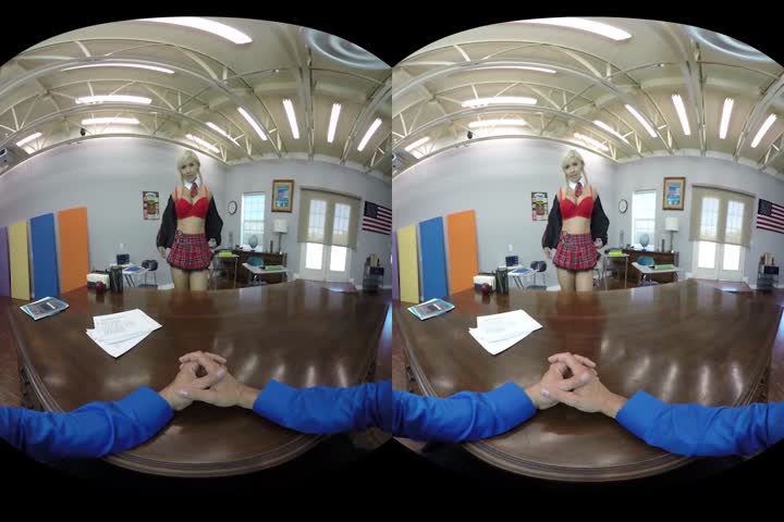 18VR Your Redhead Stepsister Anna Swix Seduces You VR Porn24