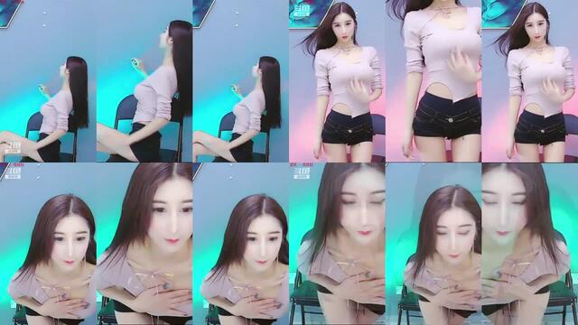 鬥魚主播 極品身材性感模特 小南南 直播 閃底、透視裙、咪咪頭、黑絲、牛仔 熱舞誘惑 微信福利2 116