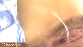 跳蛋自慰出了很多水。