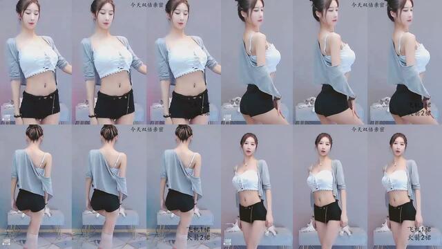 鬥魚主播 極品身材性感模特 小南南 直播 閃底、透視裙、咪咪頭、黑絲、牛仔 熱舞誘惑 微信福利2 31