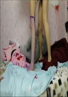 毛發旺盛可以扎個小辮的良家少婦美女趁老公不在和情人家中啪