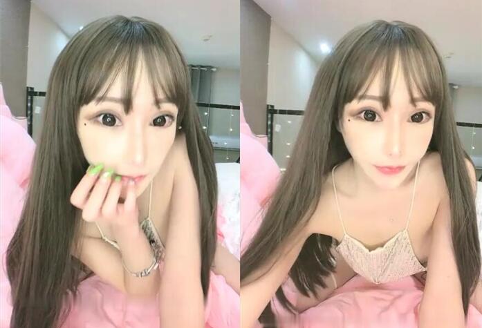 高颜值性感网红妹子奶油甜心和炮友啪啪浴室口交后入再到床上舔弄骑乘足交扣逼非常诱人