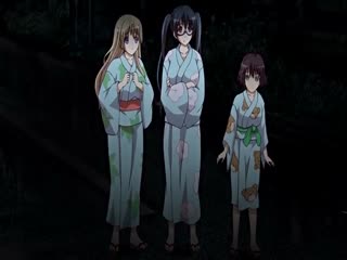 えろげー！～Hもームも開発三昧～ 露天のお風呂でいい気持ち 深夜のお外で肝試し編