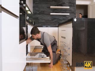 修理洗碗机变成性爱场所