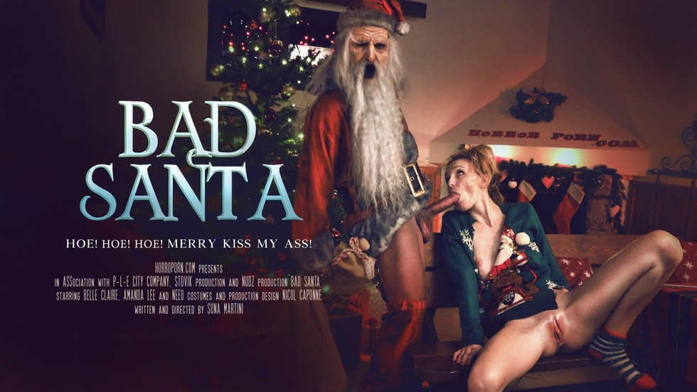 奇幻猎奇大屌暗黑圣诞老人淫乱人间带给人们不是袜子里的礼物而是浓浓的精液和美女的高潮