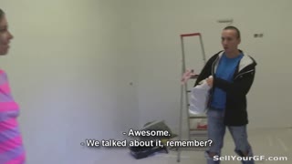 Candy Julia - Sex and cash for slutty teeny