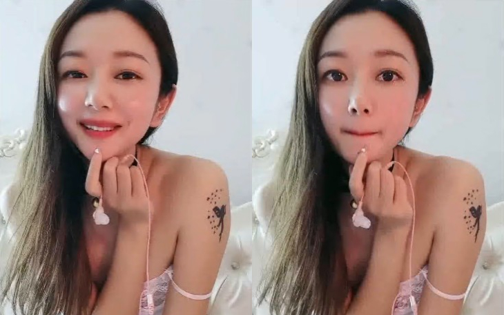 跳蛋塞入粉嫩肥穴进出拉扯小洞收缩