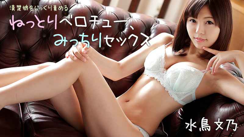 HEYZO  水鳥文乃 ねっとりベロチュー、みっちりセックス～清楚娘をじっくり責める～