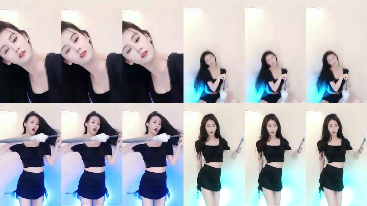 虎牙主播 高顔值舞姬 林九九 直播熱舞誘惑 Part 36