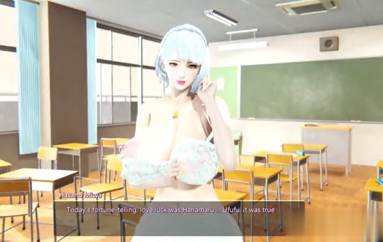 我的爆乳同学放学后把我留在教室