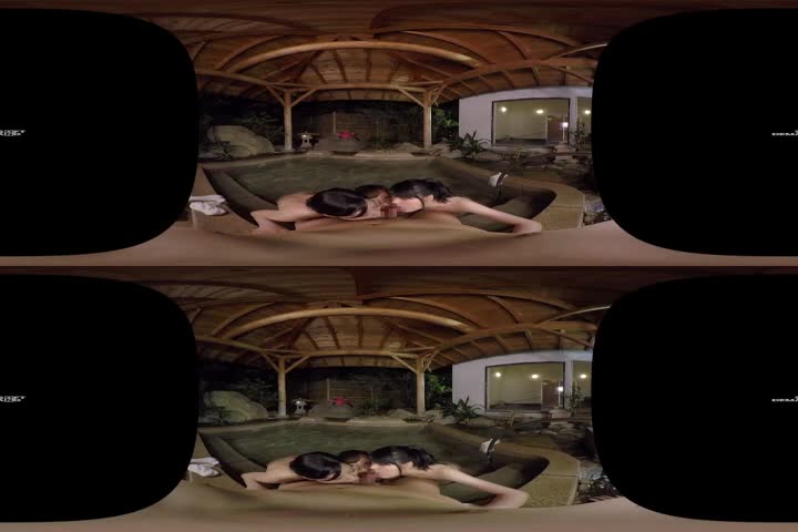 R1美人混浴コンパニオンと梦のハーレム体験！勃起チ○ポに兴奋した3人娘が、おっぱい-おマ○コ-お尻を见せつけながら仆のチ○ポを夺い合う！最後は欲情マ○コに特浓ザーメンたっぷり中出し！