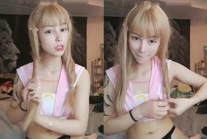 可爱纹身妹子情趣装自摸和粉丝视频私秀苗条身材性感黑丝掰开粉穴手指扣弄翘起屁股摆弄姿势