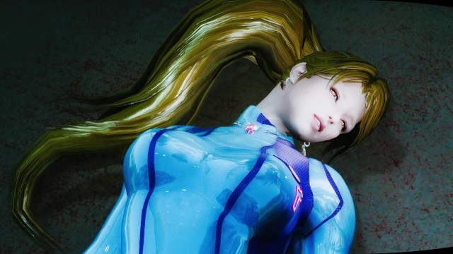 Skyrim samus乳胶零套装 这是噩梦